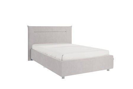 Мягкая двуспальная кровать Альба